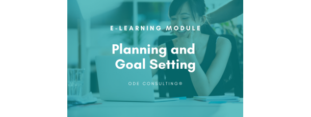 e-Learning module: Planning and Goal Setting 